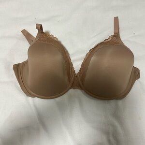 Natori Refined Contour Tan Full-Coverage Bra. Molded Cups #7313219 New no tag